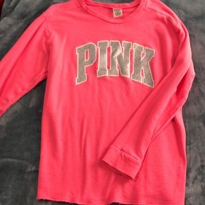 PINK lightweight crew neck